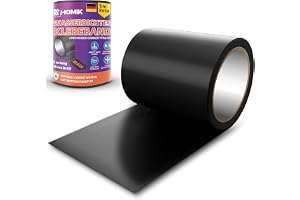 HOMIK Extremt Stark Vattentät Tejp Utomhus och Inomhus | Tak Reparationstejp 15cm x 5m | Tejp UV-resistent