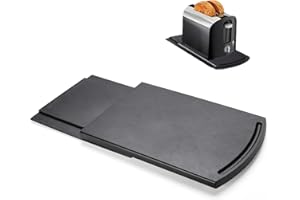 FASTDEPLE Vassoio da caffè Scorrevole, Vassoio Scorrevole per elettrodomestici da Cucina 30 cm, cursore Mobile per Macchina da caffè da banco per Piccoli elettrodomestici da Cucina