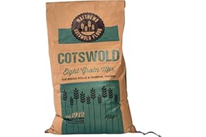 MATTHEWS COTSWOLD FLOUR Matthews Cotswold Eight Grain Strong Multigrain Flour - 16kg Bag (Single Sack)