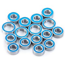 Set 22 Cuscinetti A Sfera RC Hop-Up Per Tamiya TA-02 – Corsa 2RS, Scala 1:10, Nuovo - Foto 2