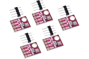 ALAMSCN 5 Stück BMP280 5V Hochpräziser Atmosphärendruck-Sensor-Modul, digitaler Luftdruck-Höhensensor, kompatibel mit Arduino