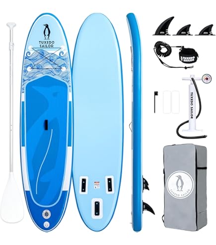 Set Stand Up Paddle Board HIKS Gonfiabile - 3.5m, Con Pagaia, Pompa, Zaino E Leash, Per Principianti - Foto 8