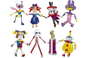 Dlishka 503 pezzi Incredibile Circo Digitale Giocattoli Costruzioni,Magico Natale Con Circo Unico, Personaggi, Bambini Creativi E Adulti (JX040)