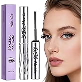 Iron Wand Mascara, Long Lasting and Waterproof | Waterproof fiber formula, steel tubular brush, curly effect, natural finish