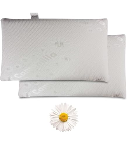 Baldiflex Cuscino Memory Foam Anticervicale - Doppia Fodera Traspirante, Misura 40x70 Cm, Made In Italy - Foto 2