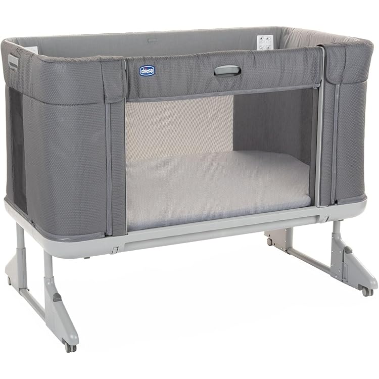 Chicco Ensemble De Draps En Fibre De Bambou, 1 Drap Supérieur Et 1 Draps Housses 1 Taie Doreiller Compatible Avec Matelas 58x