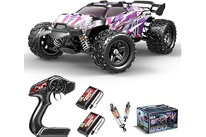 WOMAQU Macchina Telecomandata Professionale 1:18 per Ragazze 8-14 Anni, RC Car 4WD Off-Road 40 km/h con 2 Batterie da 1200mAh, Macchina Radiocomandata Compatta per Uso Esterno e Divertimento All'Aperto