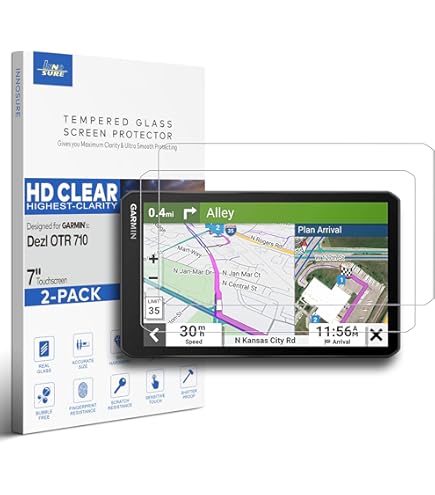 BROTECT Screen Protection Film 2-Pack Compatible With Garmin Dezl - View #6