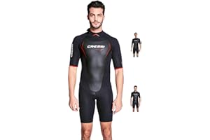 Cressi Altum 3mm Wetsuit - Traje de Neopreno 3mm Una Pieza o Corto para Hombre