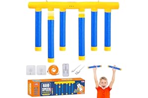 Ruichi Drop Sticks Game, Catching Sticks Games, Drop It Catch It Win It Reaction Games, 3 Dropping Speeds Quick Reactions Training Toy, Hand-Eye Coordination Gift for Kids Adults Christmas