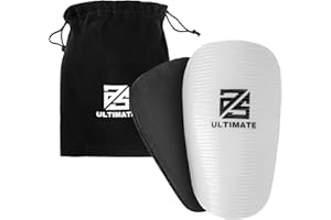 ‎AS ULTIMATE as ULTIMATE Schienbeinschoner anpassbar für Erwachsene & Kinder, Damen & Herren Fußball, Fussball - Football, Shin Guards, Shin Pads, extra klein, dünn, mini Thermo Shinpads