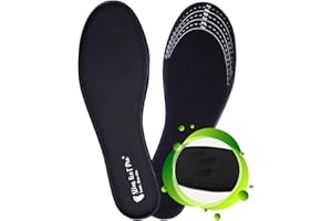 SLIM FEET PRO Plantillas memory foam de zapatos, talla S, ajustable a la talla, para hombre y mujer, ultra suave, ligeras, amortiguadoras, absorción de impactos, transpirable, antiolores, para pies sensibles