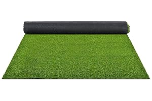 Floordirekt Prato artificiale di alta qualità, Terraza, tappeto erboso a rotelle, altezza palo: 18 mm, prato in plastica, prato da giardino, terrazza e giardino (100 x 300 cm)