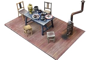 Miniart MIN35584 Kit de Maquette pour Maison d'europe de l'est, Divers, Mittel