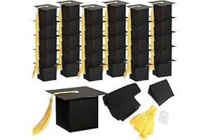 Alaiyaky Graduation Gifts Favour Boxes, Graduation Candy Boxes School Leavers Gifts Class Gifts for 30 Person, Graduation Gifts Graduation Box Graduation Presents for Friends Classmate