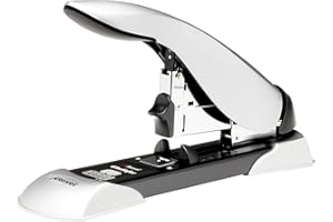 Rexel Zszywacz Gladiator, pojemność 160 arkuszy, zastosowanie nr 23 zszywek 8-20 mm, metalowy korpus, srebrny/czarny, 2100591