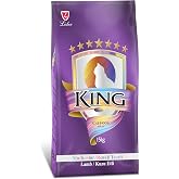King Multicolor Renkli Taneli Kuzu Etli Yetişkin Kedi Maması 15 kg