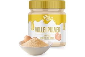 ‎EASY YUMMY Easy Yummy Volleipulver (500g), 100% Volleipulver zum Kochen, Für Rührei, Omelett, Backzutat