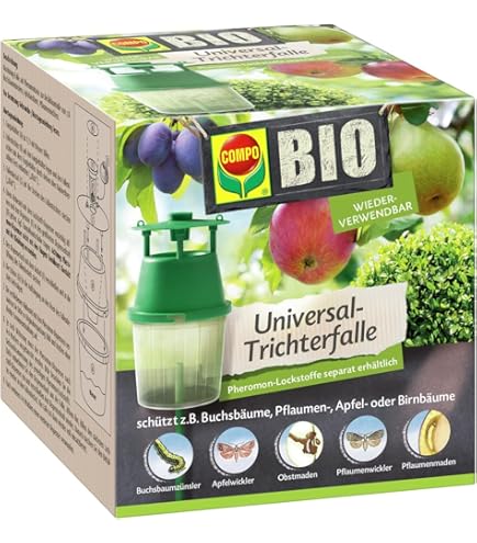 Dr. Stähler 3 Pack à 2 Kastanienminiermotte Lockstoff-Dispenser - Foto 10