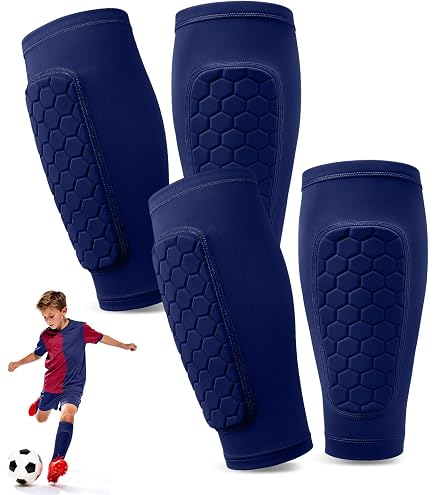 Fancysky 1 Paire de protège Tibia Foot Enfant, Shin Pads Respirants et Anti-Chocs pour garçons et Filles, idéals pour Le Football, Le Basketball, Le Cyclisme et l'Escalade (Blanc, S Fancysky 1 Paire de protège Tibia Foot Enfant, Shin Pads Respirants et Anti-Chocs pour garçons et Filles, idéals pour Le Football, Le Basketball, Le Cyclisme et l'Escalade (Blanc, S