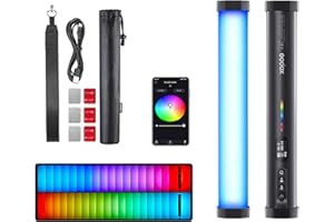 ‎GODOX Godox TL30 RGB Tube Licht LED Licht 8W 2700K-6500K Eingebaute Lithium Batterie Smartphone APP Steuerung (TL30)
