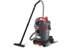 starmix uClean ARDL-1432 EHP – Industriesauger Staubklasse L mit autom. Filterabreinigung, M-Filter, Gerätesteckdose & stufenloser Drehzahlregelung – 1400 W, 32 L Nass-/Trockensauger | Made in Germany