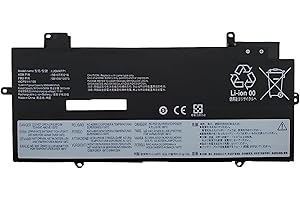 ASKC L20M4P71 L20C4P71 Laptop Battery for Lenovo ThinkPad X1 Carbon 9th 10th Gen X1 Yoga 6th 7th Gen 2021 Series L20D4P71 SB10T83218 L20L4P71 SB10T83217 5B10W13974 15.44V 57Wh