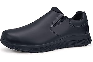 Shoes for Crews Work Shoes Cater II Woman – Stylish and Casual Slip-on Shoes, Secure fit, Slip-Resistant, Water-Repellent, Leather, OB E SR – for Women