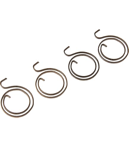 Resortes Para Manillas De Puerta - 3.5 Vueltas, Alambre Redondo De 1.6 Mm, Pack De 6 (3 Izquierda, 3 Derecha)