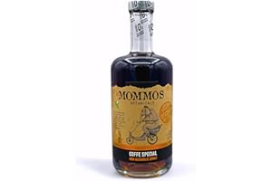 Mommos Licor Café 0.0% - Alternativa LICOR CAFÉ - Sin alcohol - Sin Azúcar - Bajo en Calorías - Premium - 700ml | Para los amantes de las espirituosas 0% alcohol (LICOR CAFÉ)