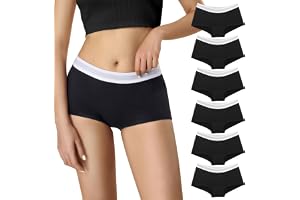 Lakpoau Boxershorts damunderkläder bomullstrosor dam hipster underkläder damtrosor, hotpants, underkläder damunderbyxor, boys