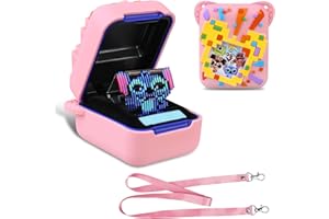 BOVKE Custodia in silicone per Bitzee Disney Interactive Toy con 30 personaggi all'interno, Bitzee Disney Digital Pet Custodia protettiva per Bitzee Virtual Electronic Pets Kids Disney Toys, Rosa