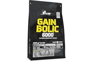 ‎OLIMP SPORT NUTRITION Olimp Gain Bolic 6000® Weight Gainer Protein - 1000 g - Mass Gainer, Vanille