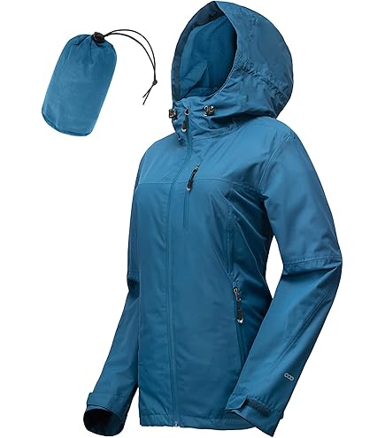 VAUDE Escape Bike Light Jacket | Dames regenjas | aqua