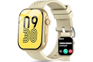 AVUMDA Montre Connectée Femme Homme,2.01" HD Smartwatch avec Appel Bluetooth, Montre Sport avec 123 Modes Sportif,Cardiofrequencemetre/SpO2/Sommeil, Étanche IP68 Montre Intelligente pour Android iOS