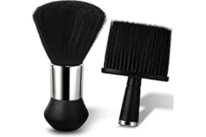 Abeillo 2 Stück Nackenpinsel Set, Friseur Haarpinsel, Soft Barbierbürst Friseur Bürste für Die Reinigung Gebrochener Haare am Hals