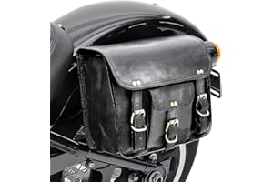 Borsa laterale moto SV2 Craftride Borsa Vintage 6 l nero