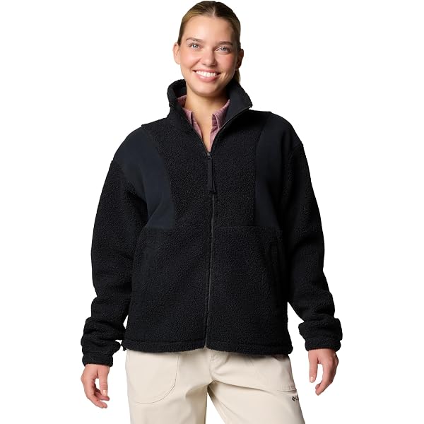 Maglione Mezza Zip In Pile Stampato Columbia Donna - Comodo, Ecologico, Perfetto Per Outdoor
