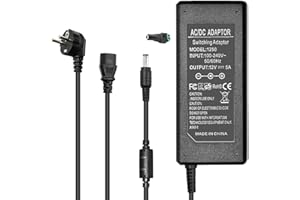 SUBOSI 60 W 5 A zasilacz sieciowy transformator adapter DC 12 V transformator sterownik do taśmy świetlnej LED pasek listwa