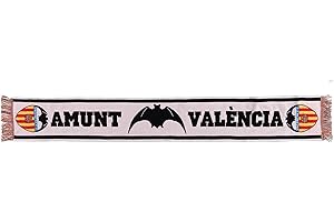 FUTBOL Bufanda Valencia CF Blanca amunt
