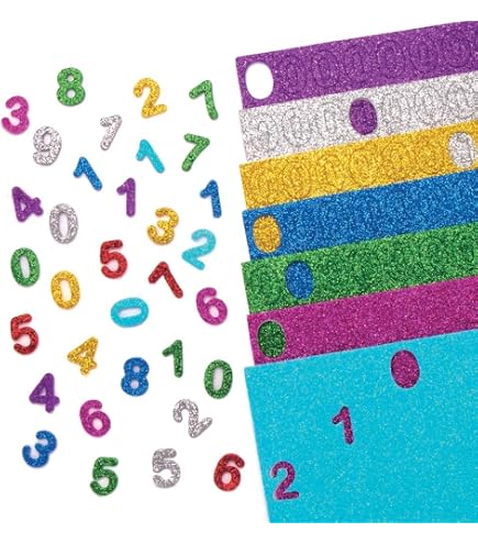260 pièces d'autocollants en mousse de lettres de l'alphabet, convient pour les activités de DIY | SHEIN