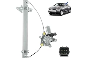 STARKIT PERFORMANCE Elevalunas compatible para Juke 1 (2010-2019) CON MOTOR CONFORT. Mecanismo elevalunas delantero izquierdo (conductor). 807211KA0A, 807211KA0C, 80731JX30B, 80731JX30C