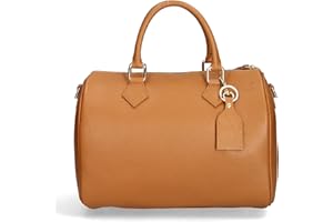Chicca Borse Borsa Donna a Mano Pelle con Tracolla Bauletto