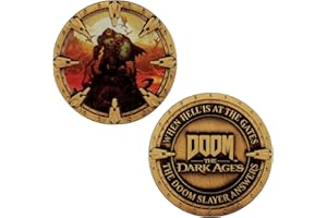 FANATTIK DOOM: The Dark Ages Slayer Pièce de collection – Édition limitée, sous licence officielle, cadeau de jeu haut de gamme pour les collectionneurs et les fans