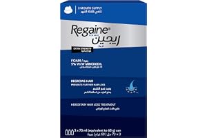 Regaine Men Foam 5% Minoxidil Hair Regrowth Treatment Thinning Hair 3x60g