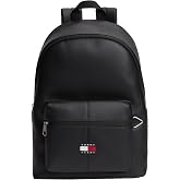 Tommy Hilfiger TJM Essential Daily Sırt &Ccedil;antası, Standart, AM0AM14290, Siyah, erkek