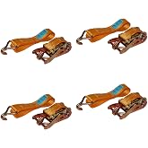 Safeset SG-40 35mm 1,5 İn&ccedil; Spanzet 6 Mt 1000-2000daN 8 mm &Ccedil;ift J Kanca 1.1 Y&uuml;k Gerdirme Halatı (2)