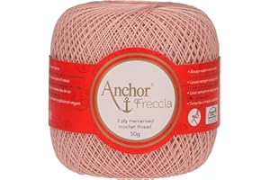 Anchor Hilo de Ganchillo, Algodón, 580, Stärke 16