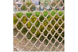 BZPOVB Bird Rope Net Pet Climbing Bird Toys Cargo Net Rope Mesh Net Rope Swing Rope Safety Netting Rope Netting Heavy Duty Cargo Net Climbing Rope,Support Customization(Size:1mx4m(3.2x13.1ft))