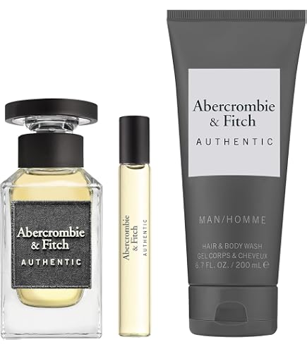 Abercrombie & Fitch Authentic Man 2 Piece Gift Set: Eau De
